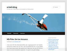 Tablet Screenshot of e-heli-blog.de